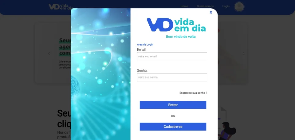 Vida em Dia — application